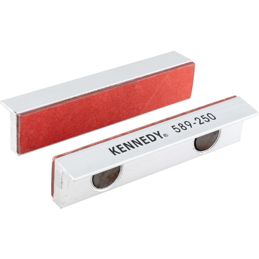 125mm (5") Fibre Faced Magnetic Vice Jaws