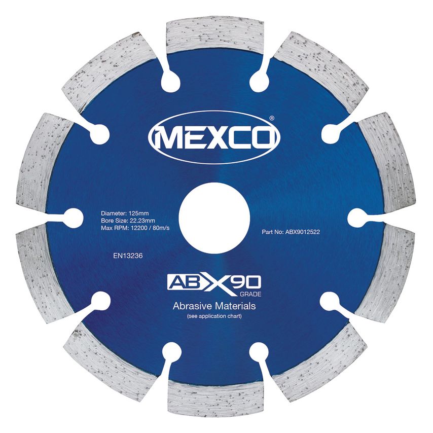 125mm ABX90 Abrasive Material Diamond Blade