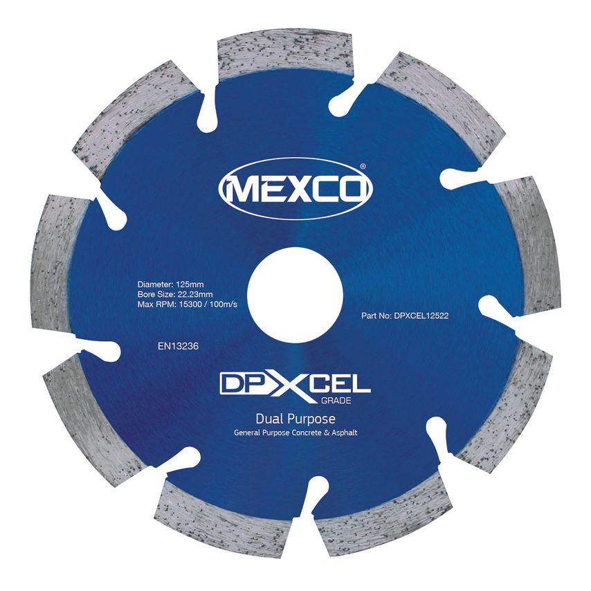 125mm DPXCEL Concrete & Asphalt Diamond Blade