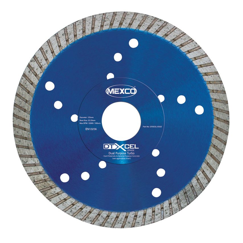 125mm DTXCEL Concrete & Steel Diamond Blade (Buy one get one free)