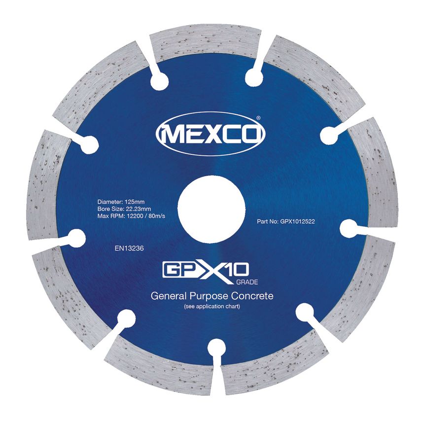 125mm GPX10 Universal Concrete Diamond Blade