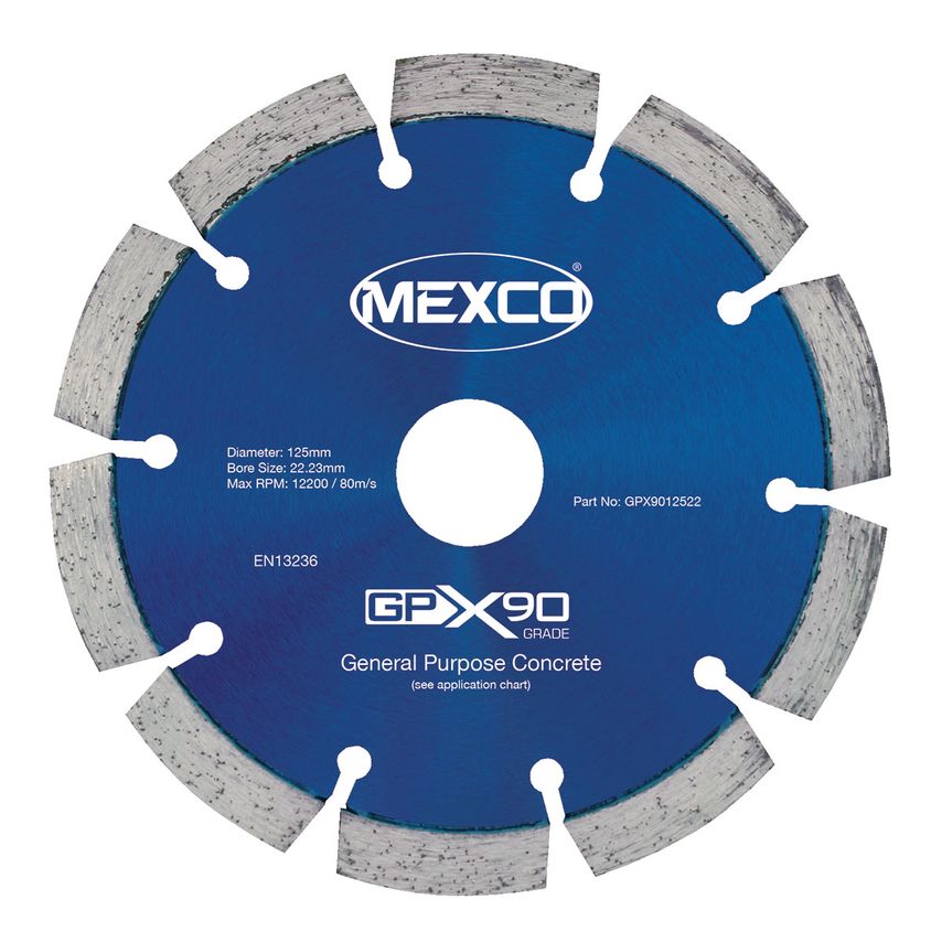 125mm GPX90 Universal Laser Concrete Diamond Blade