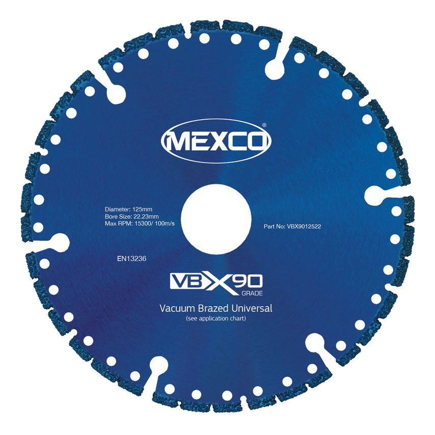 125mm VBX90 Rescue Diamond Blade