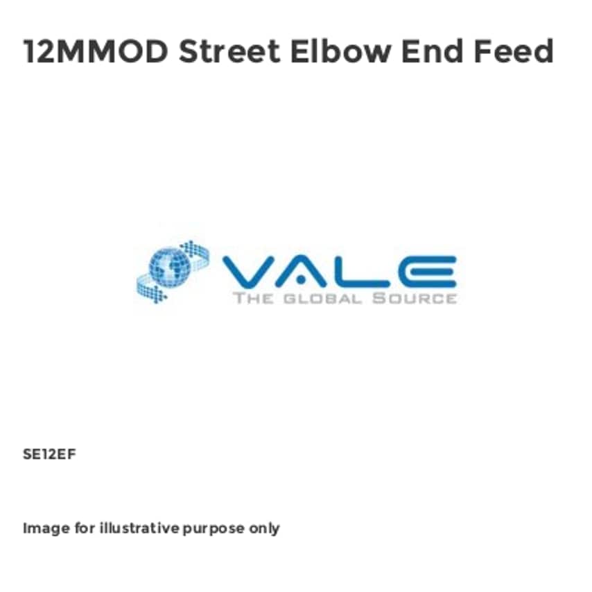 12MMOD Street Elbow End Feed