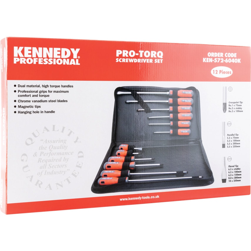 12-Piece Pro-torq Screwdriver Set