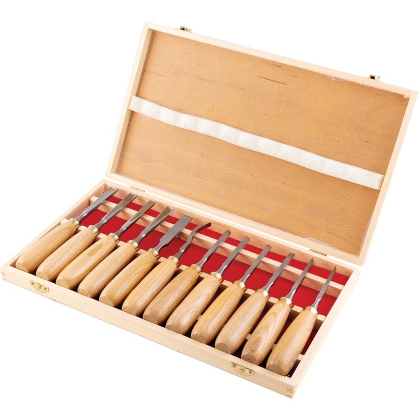 12-Piece Wood Carving Tool Set