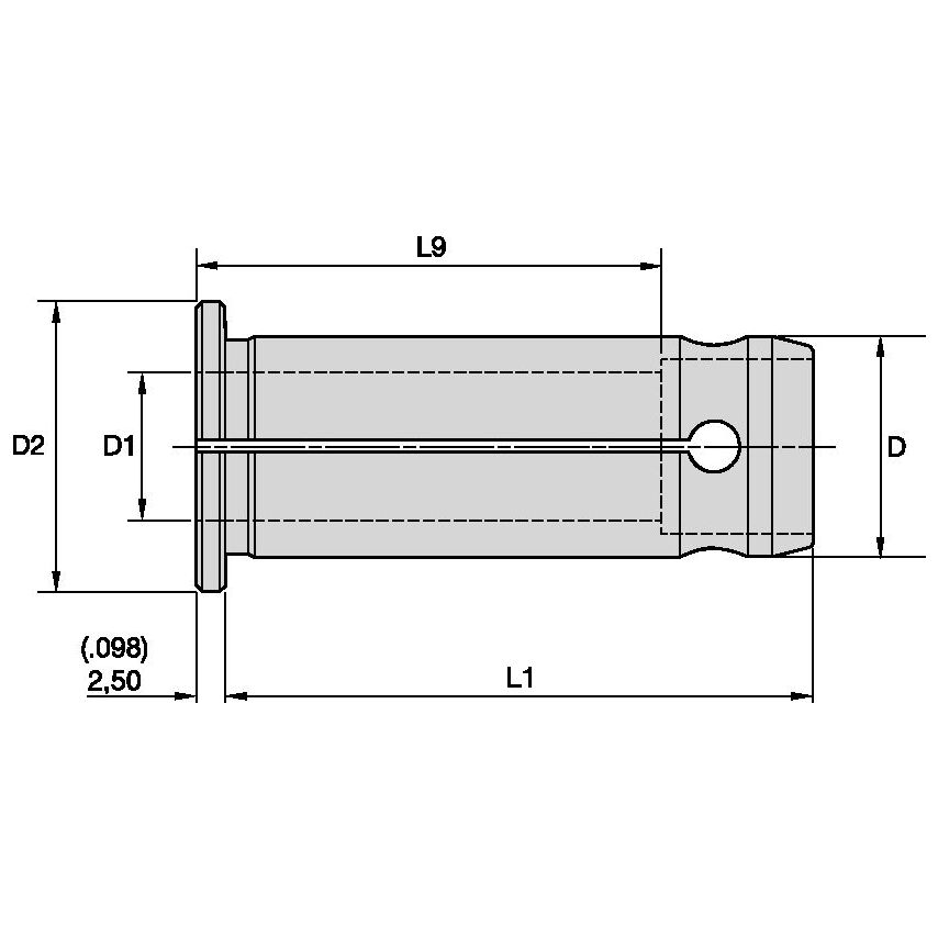 12SMC0500 Milling Chuck Sleeve