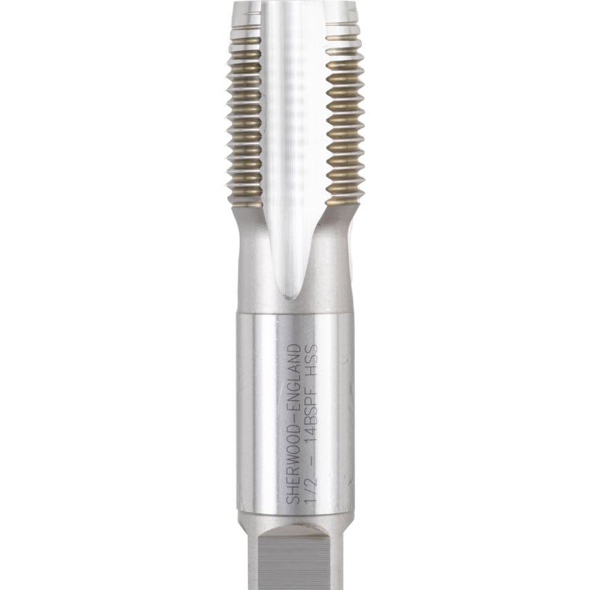 1/2"X14 BSPF HSSGT Straight Flute Second Tap