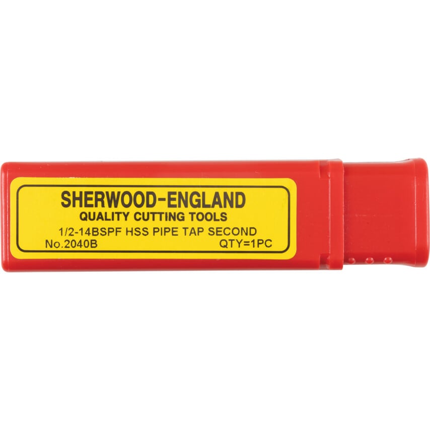 1/2"X14 BSPF HSSGT Straight Flute Second Tap