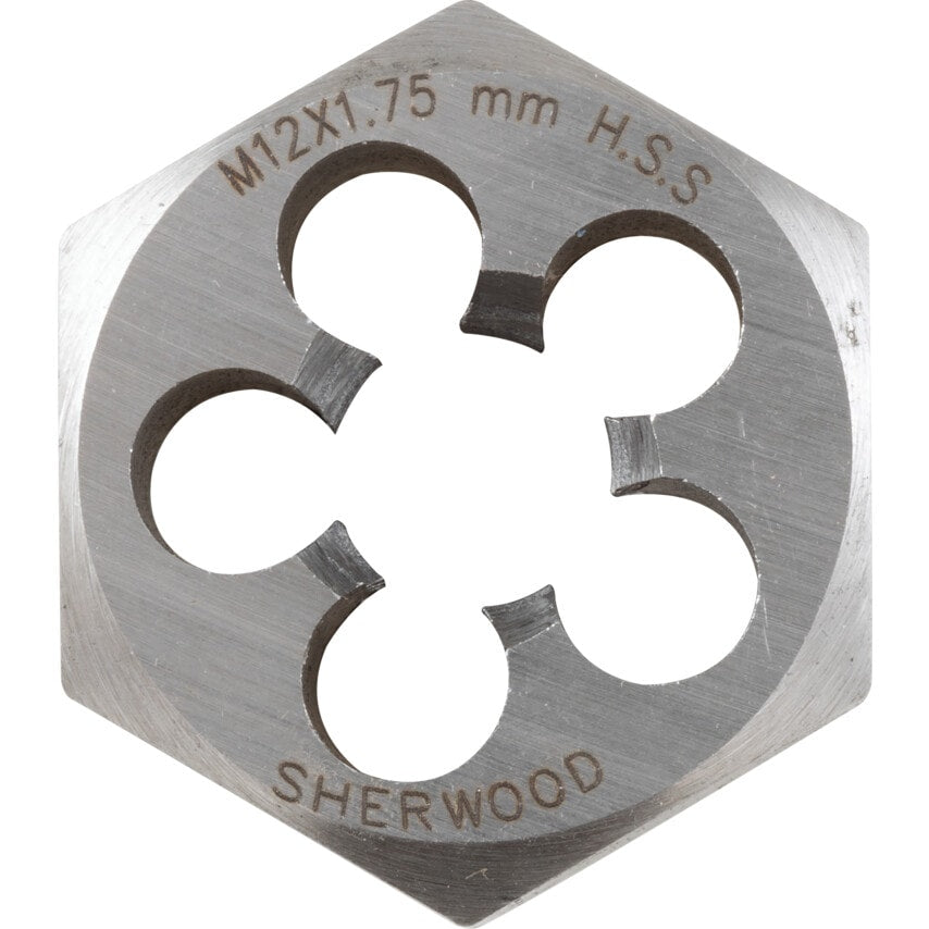 12X1.75MM HSS Hexagon Die Nut