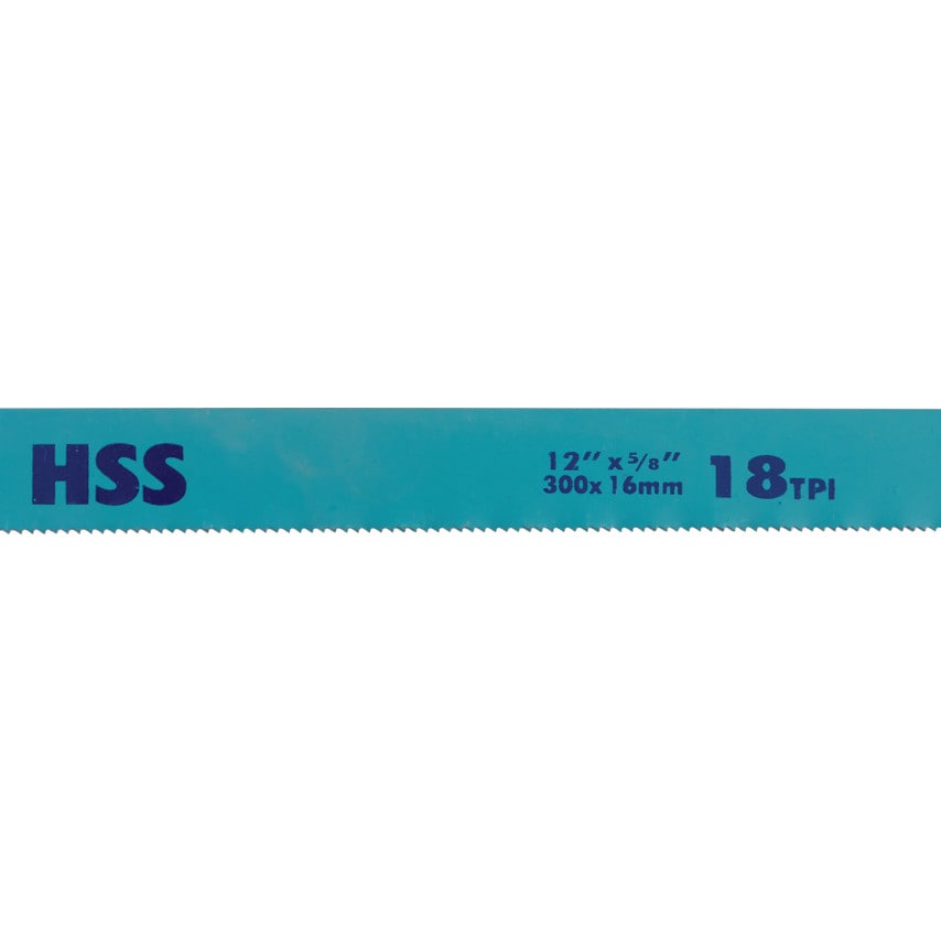 12"X5/8"X18tpi HSS All Hard Hacksaw Blades