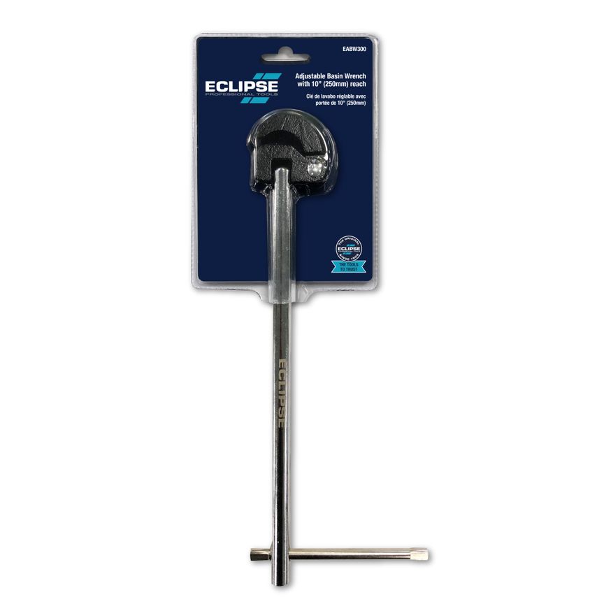 12" Adjustable Basin Wrench