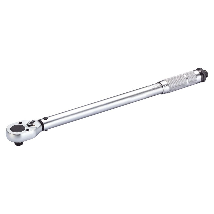 1/2" Drive 24T Torque Wrench 10-150 ft-lb/1.4-20.7 kg-m No-Push Polish Finished BS-4231B