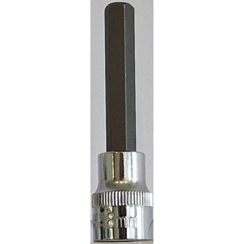 1/2" Drive 6mm Hex Bit Socket 80mm Long