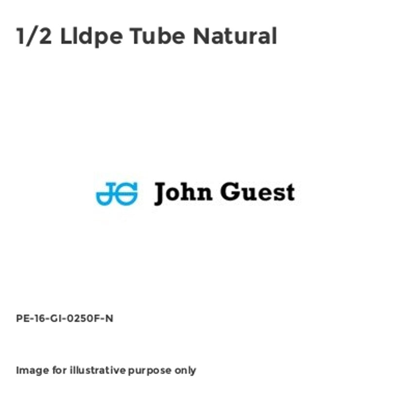1/2 Lldpe Tube Natural