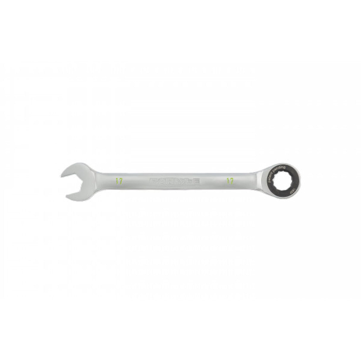 12 PT 17mm 180P Ratcheting Combination Wrench