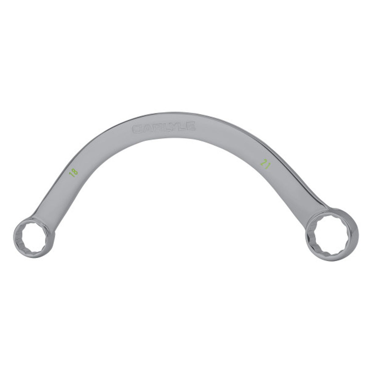 12 PT 18mm x 21mm Half Moon Wrench