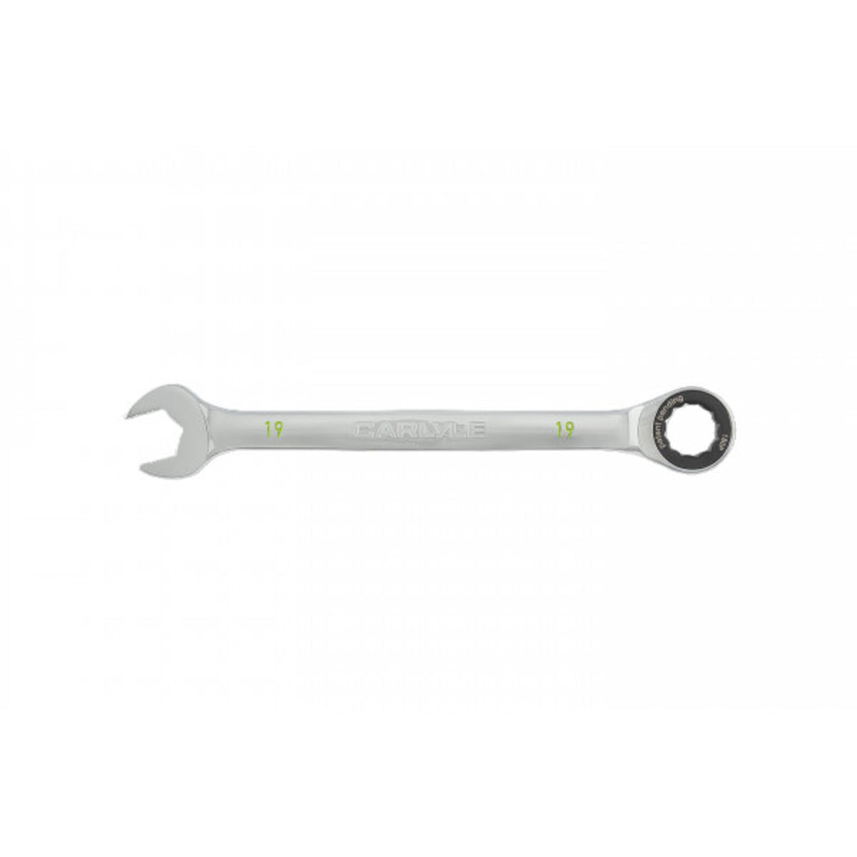 12 PT 19mm 180P Ratcheting Combination Wrench