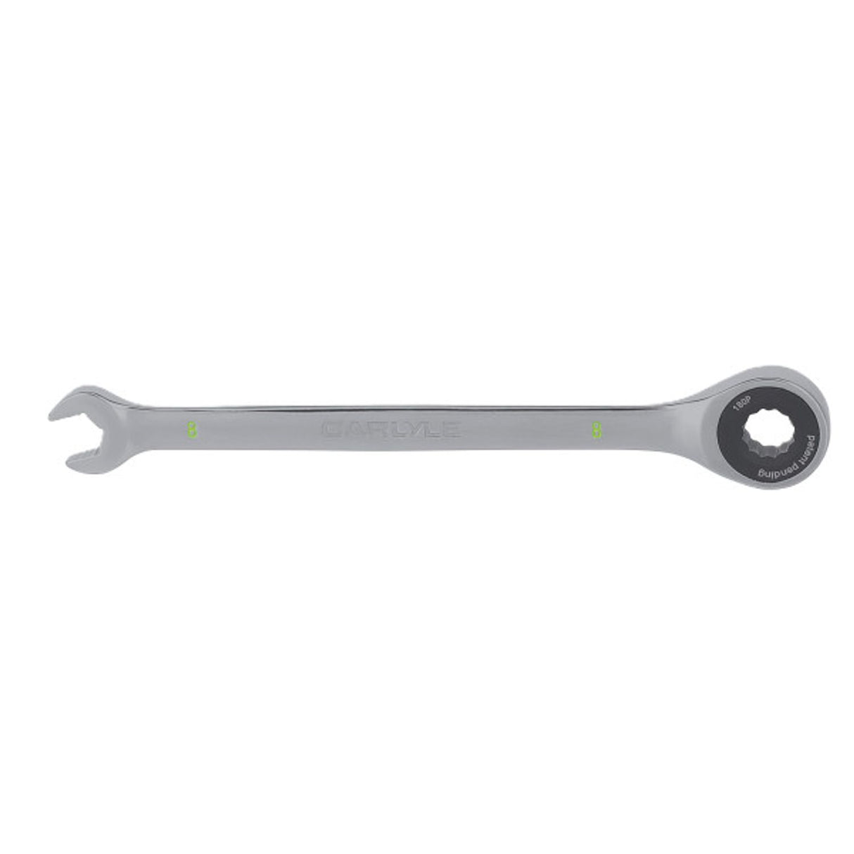 12 PT 8mm 180P Ratcheting Combination Wrench