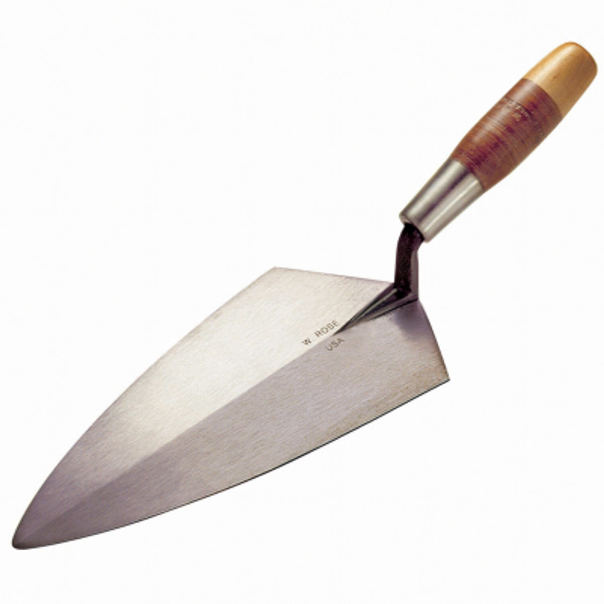 12" Philadelphia Brick Trowel with Leather Handle