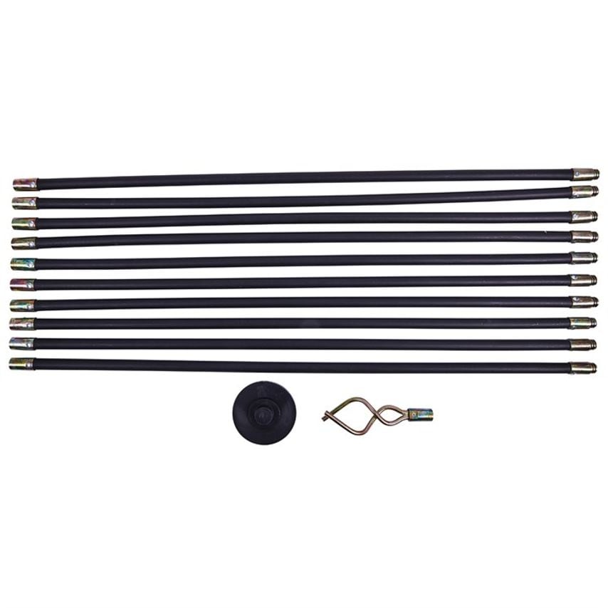 12 Piece Drain Rod Set