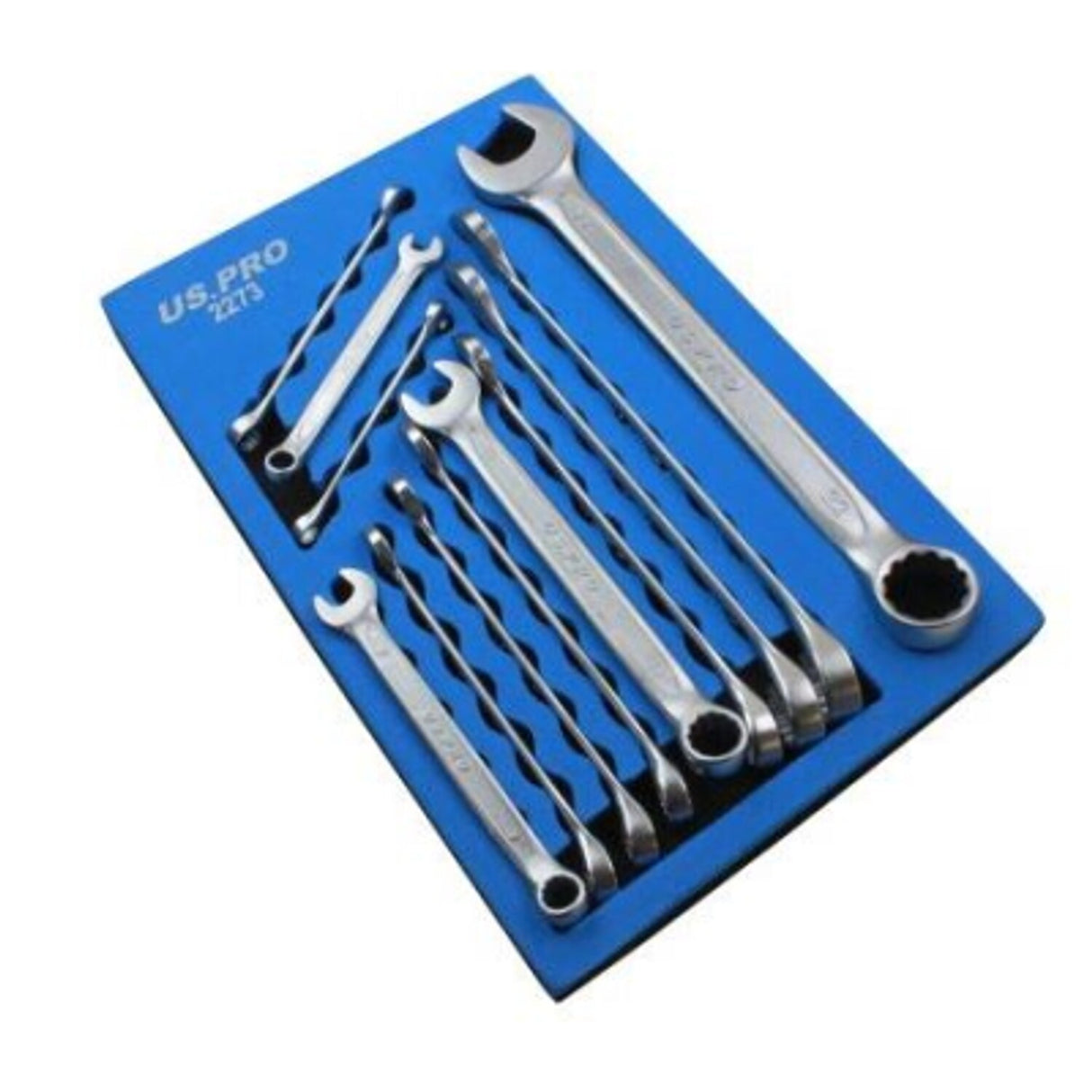 12 Piece Metric Combination Spanner Set