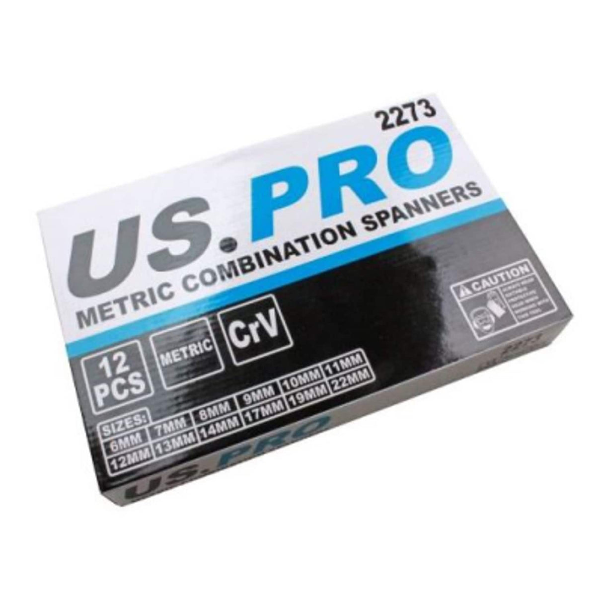 12 Piece Metric Combination Spanner Set