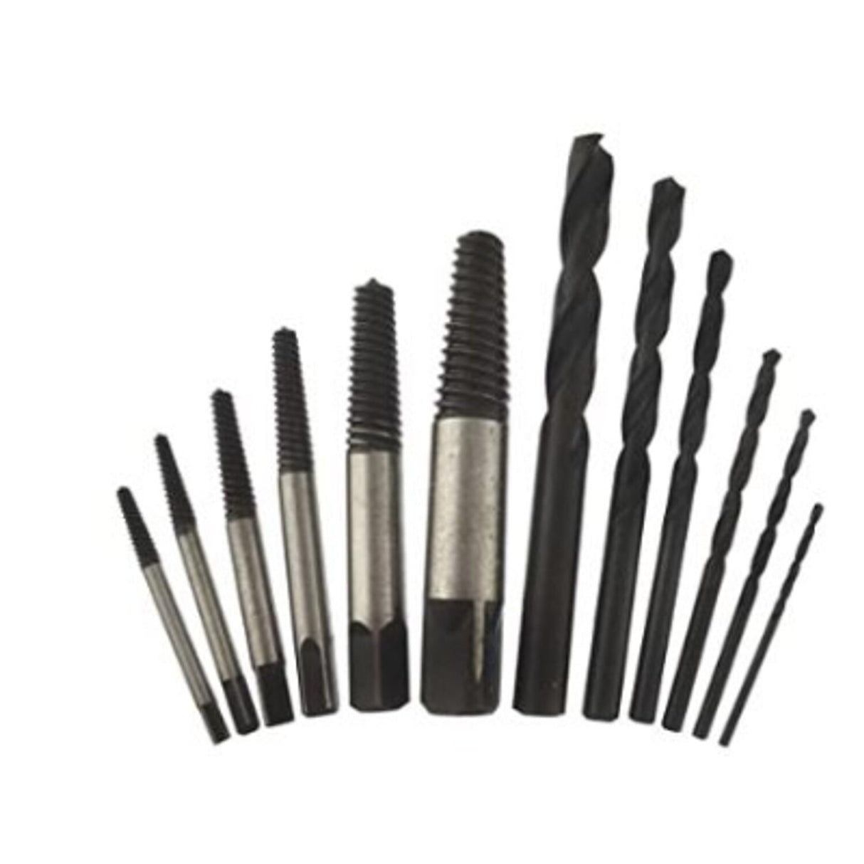 12 Piece Screw and Bolt Extractor Set