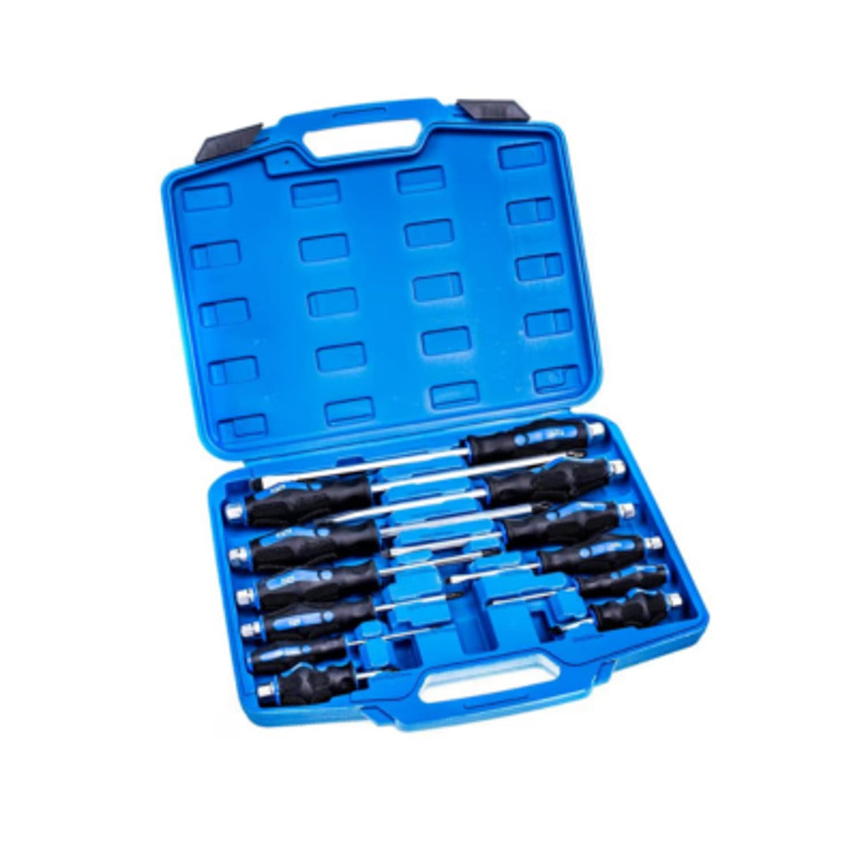 12 Piece Screwdriver Set POZi + Slotted