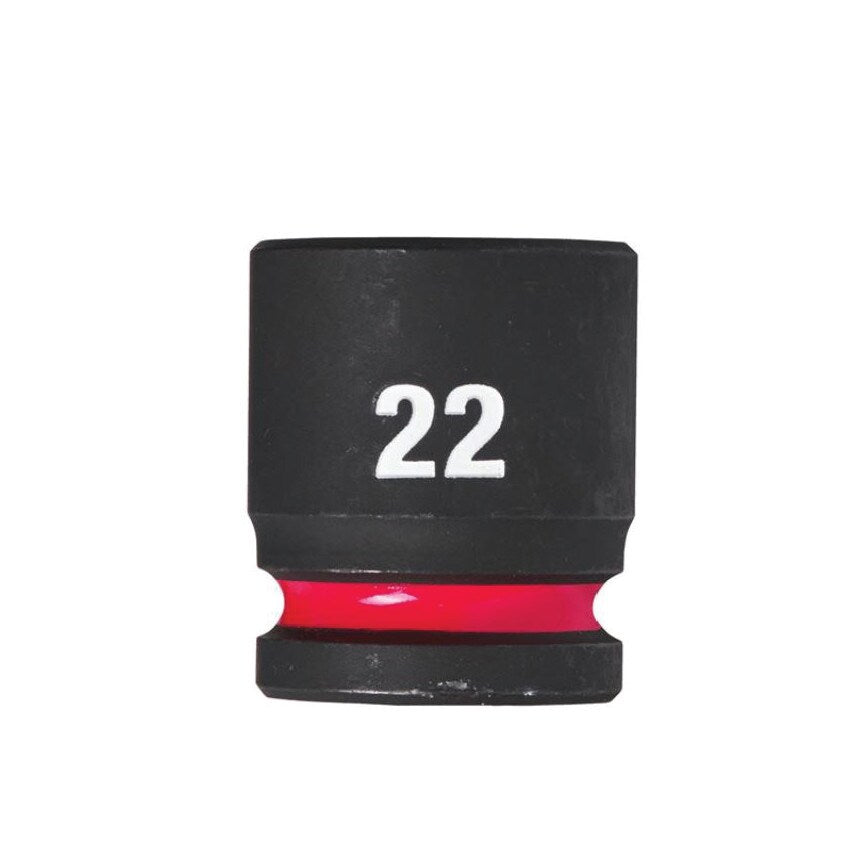 1/2" Sq Drive Shockwave Impact Socket 22mm Std-Ii