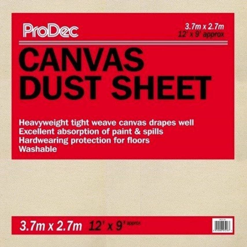 12' X 9' Canvas Dust Sheet