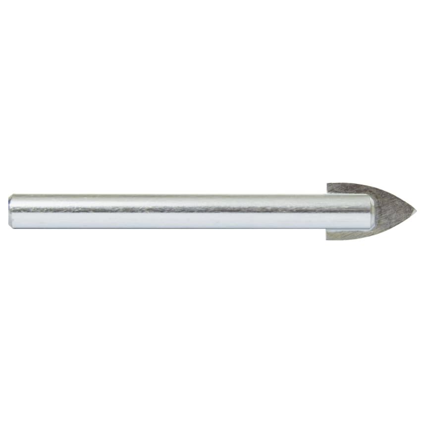 12 x 8mm Glass & Tile Bright Zinc Bit