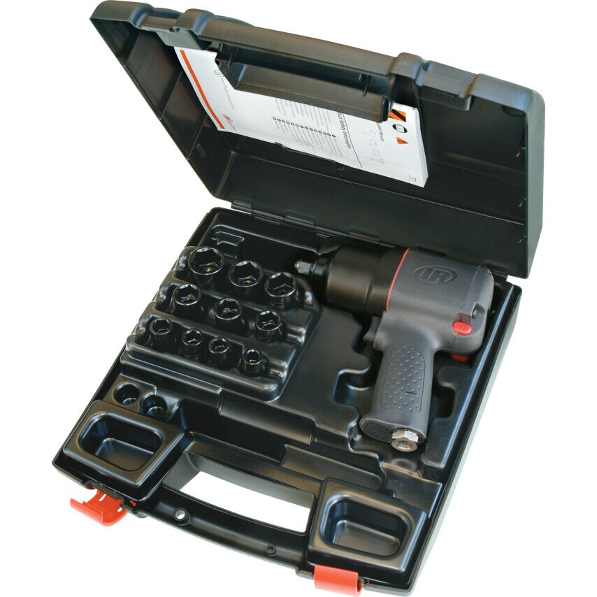 1/2in Air Impact Wrench 816 NM Torque Set with Sockets