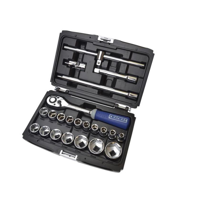 1/2in Drive Socket & Accessory Set, 22 Piece BRIE032900B