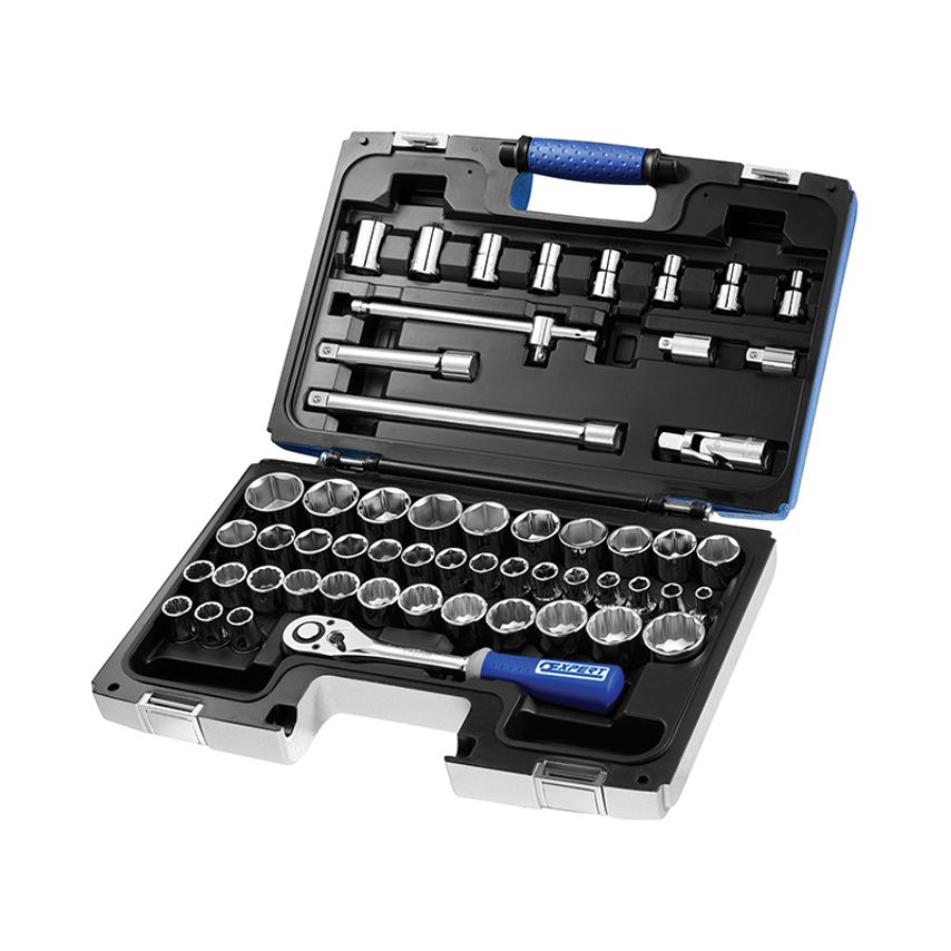1/2in Drive Socket & Accessory Set, 55 Piece BRIE032909B