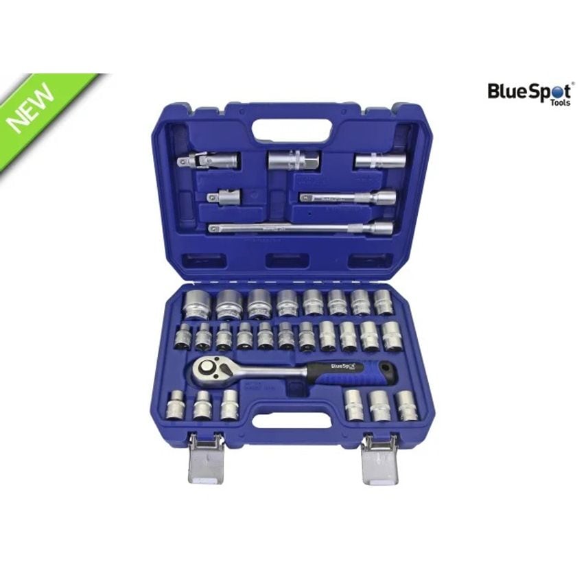 1/2in Hex & 12 Point Socket Set, 32 Piece