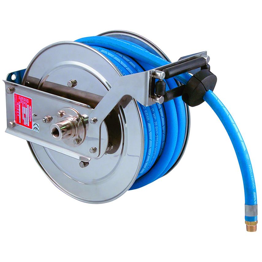 1/2in ID x 7/8in OD St. ST Hose Reel - CTWA-1315SS