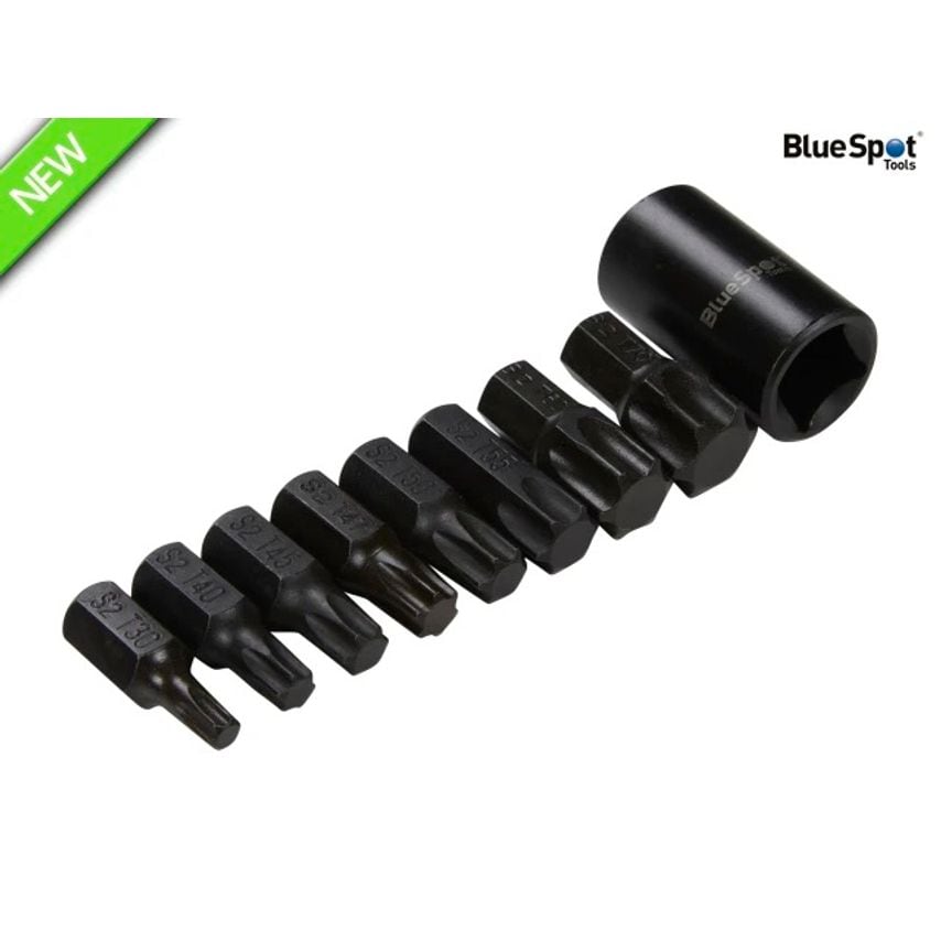 1/2in Impact TORX Bit Set, 9 Piece