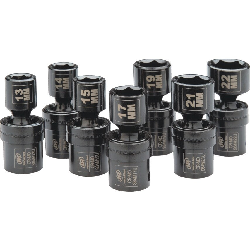 1/2in Metric Universal Sockets Set Cr-Mo Steel (ST-7)