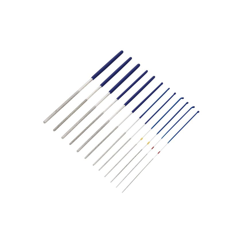 12pc Round Flexible Diamond Files