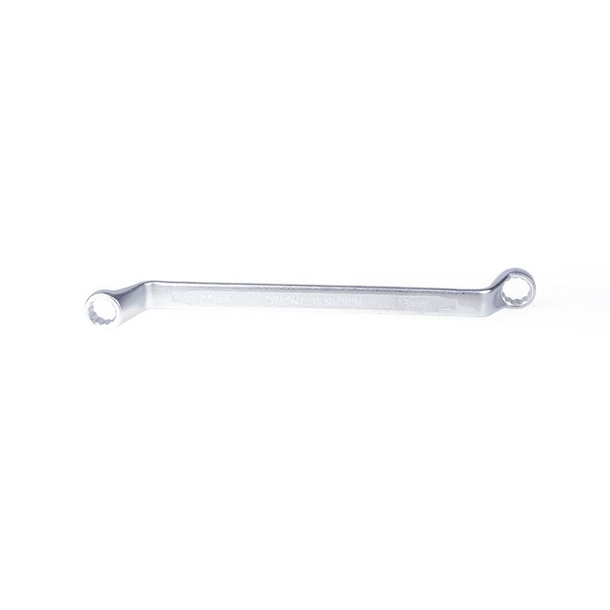 12x13mm Deep Offset Double End Ring Spanner Bi-Hexagonal 12 Point (12PT) Metric