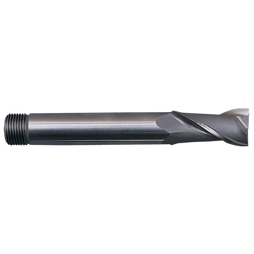 13.00MM HSS 2 Flute Threaded Shank Long Series Slot Drill