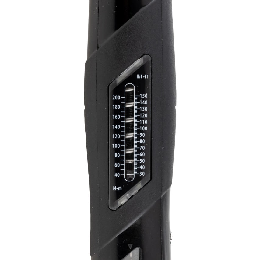 130104 - NorTorque 200 Torque Wrench, Dual Scale, Push Through Ratchet, 1/2in Drive - 40-200Nm
