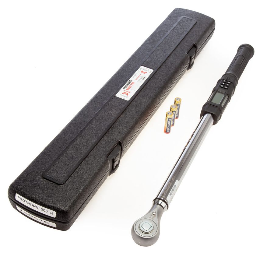 130519 ProTronic 200 Torque Wrench 1/2" Drive 10 - 200 Nm