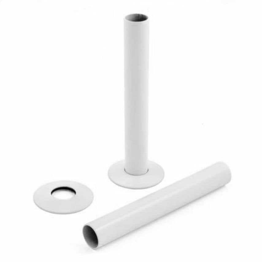130mm Sleeve Set 18mm Diameter - White