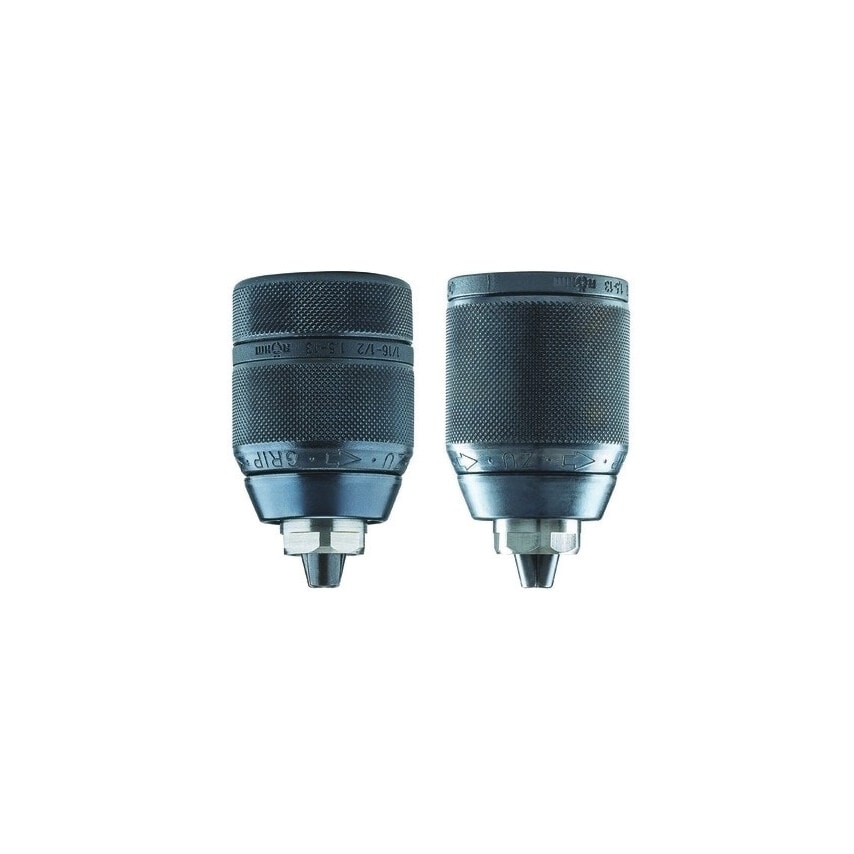 1328314 13mm 3/8" x 24 EXTRA80-RV Quick Action Drill Chucks - Radial Locking - Metal Design - with Retaining Ring