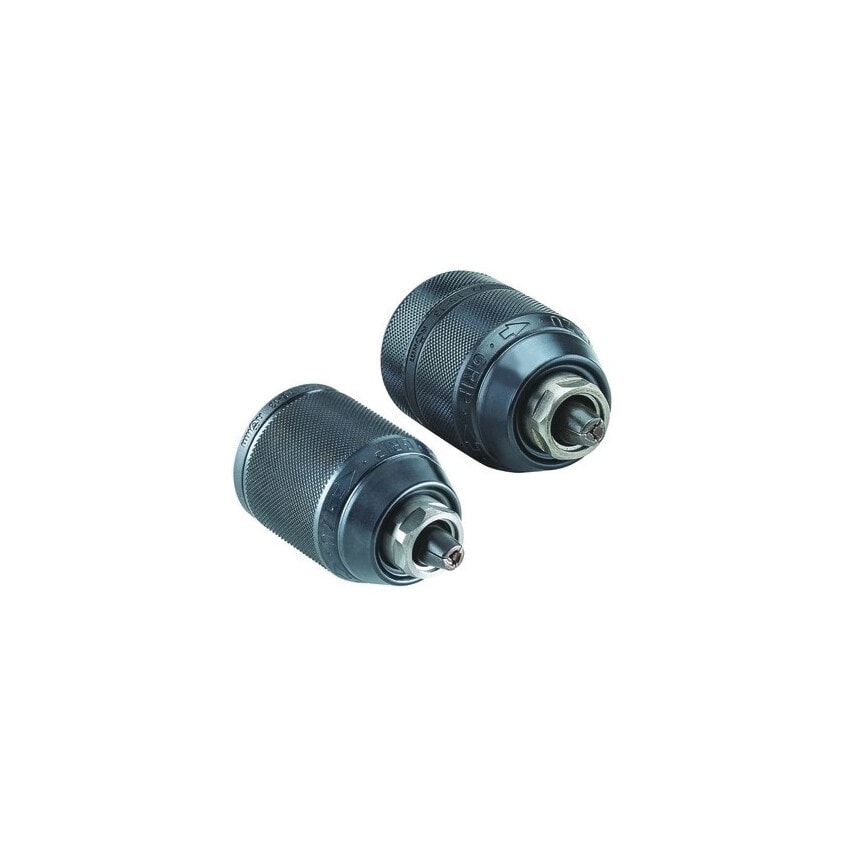 1328314 13mm 3/8" x 24 EXTRA80-RV Quick Action Drill Chucks - Radial Locking - Metal Design - with Retaining Ring