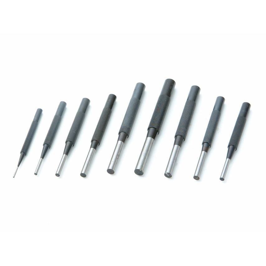 135-S9 Parallel Pin Punches in Wallet Set 9 Piece