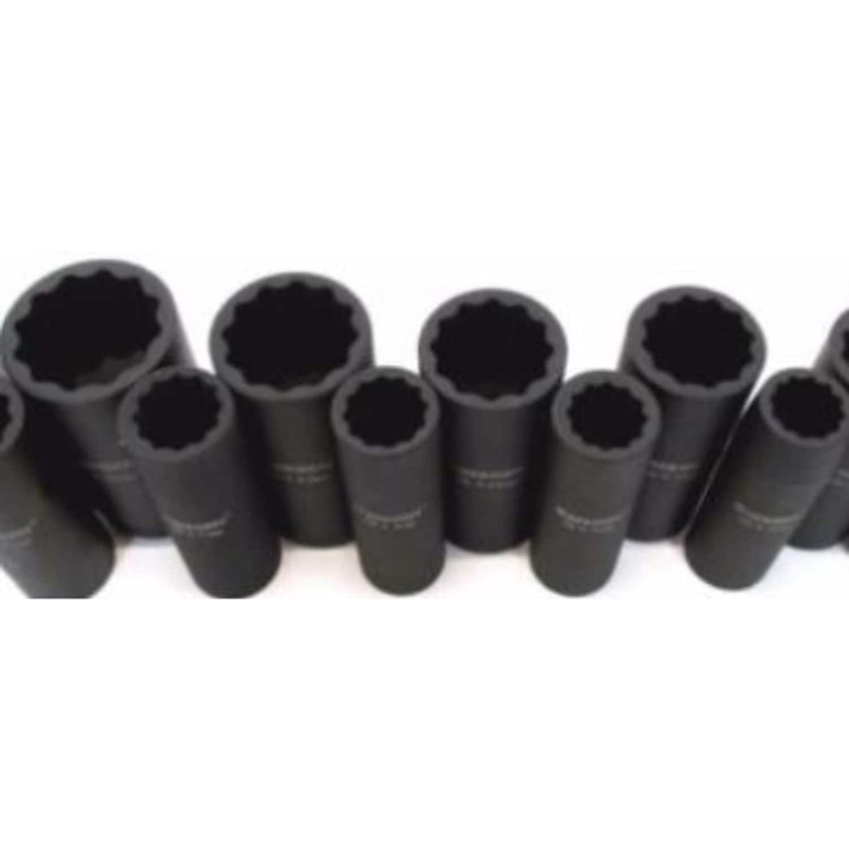 13 Piece 1/2in Drive 12pt Deep Impact Sockets Metric Set