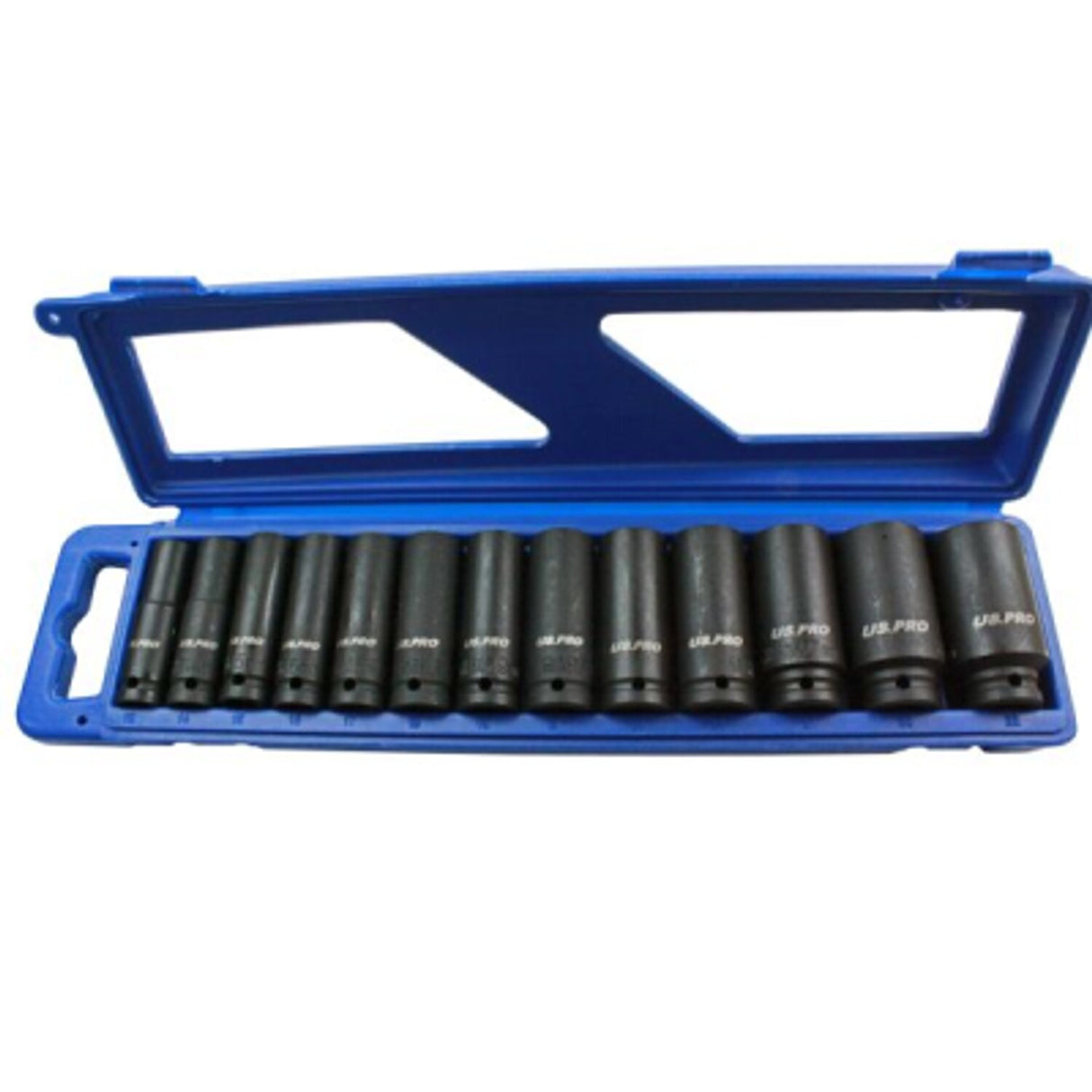 13 Piece Deep Wall Impact Set 13mm - 32mm 1/2in Drive
